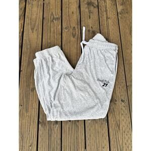 Vintage Y2K Southpole Velour Track Pants Size Large Gray